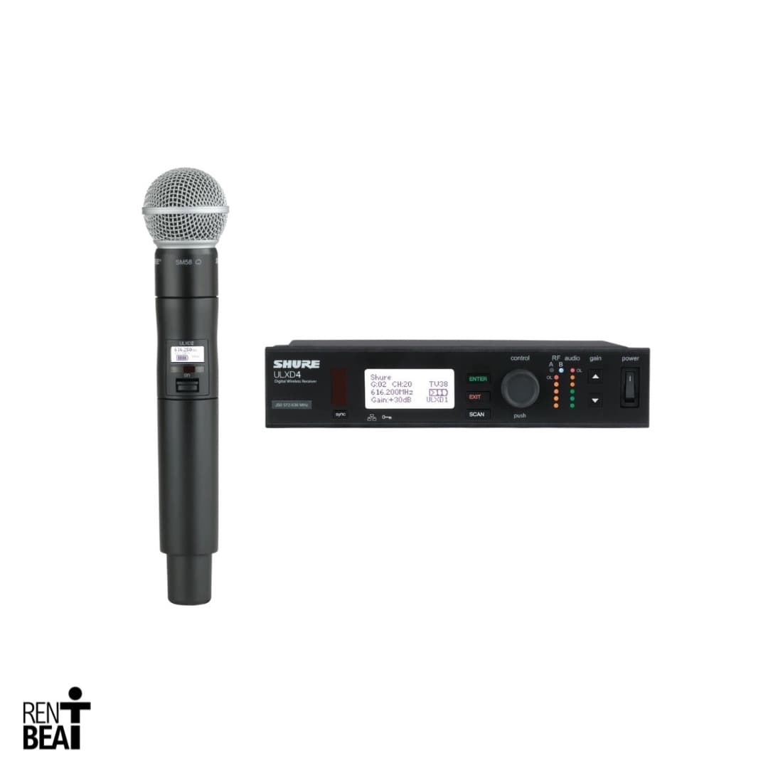 Shure ULXD4 Draadloze Microfoon Set