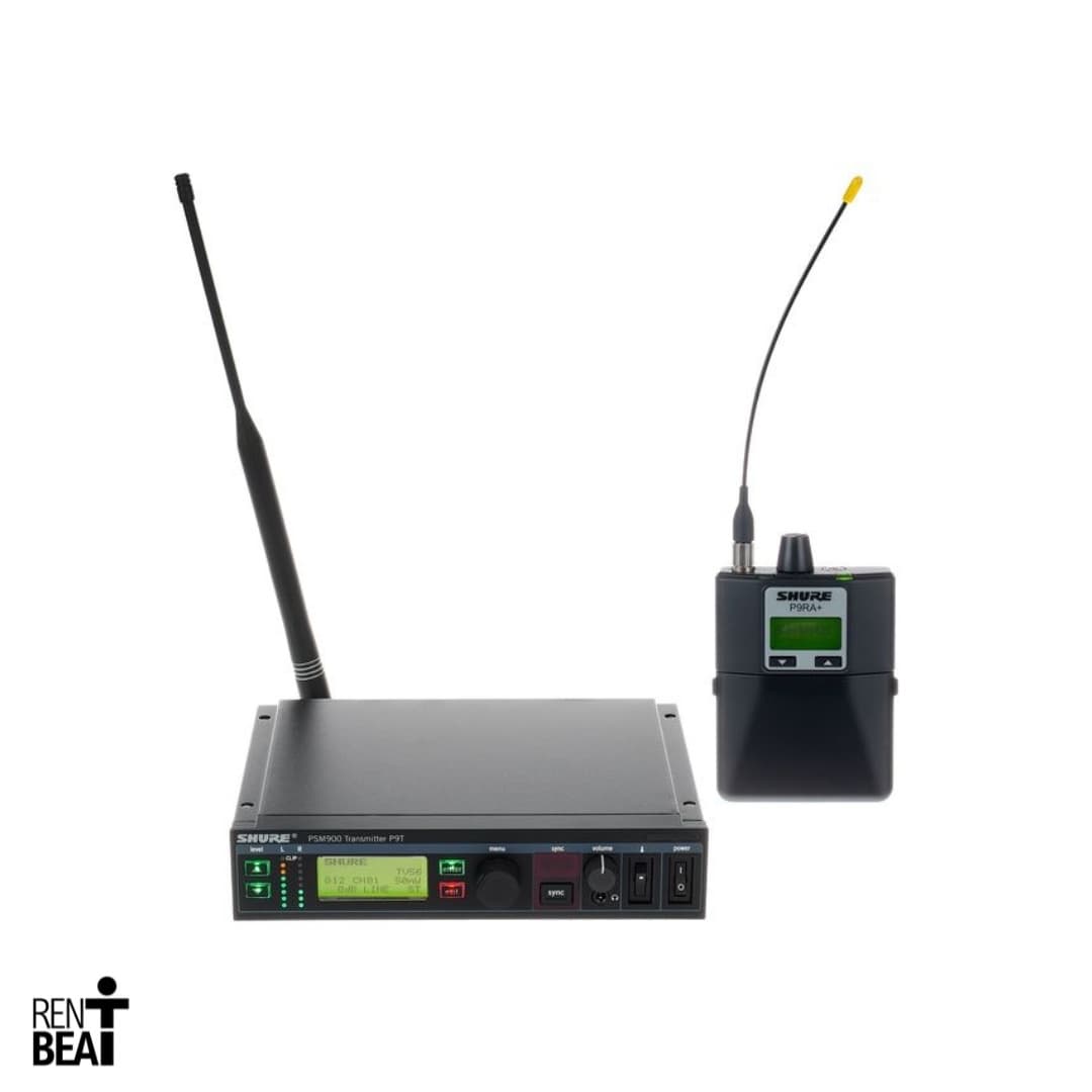 (SET) Shure PSM 900 + 1x P9RA