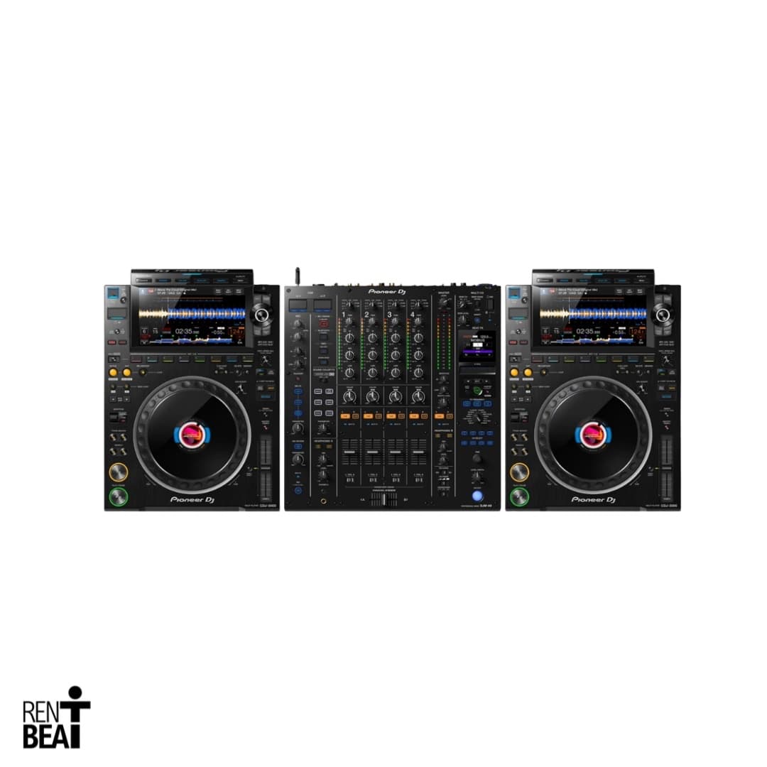 Pioneer CDJ-3000 + DJM-A9 Set